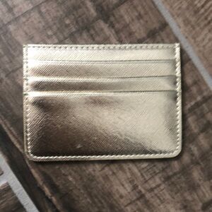 COPY - Gold credit card holder new